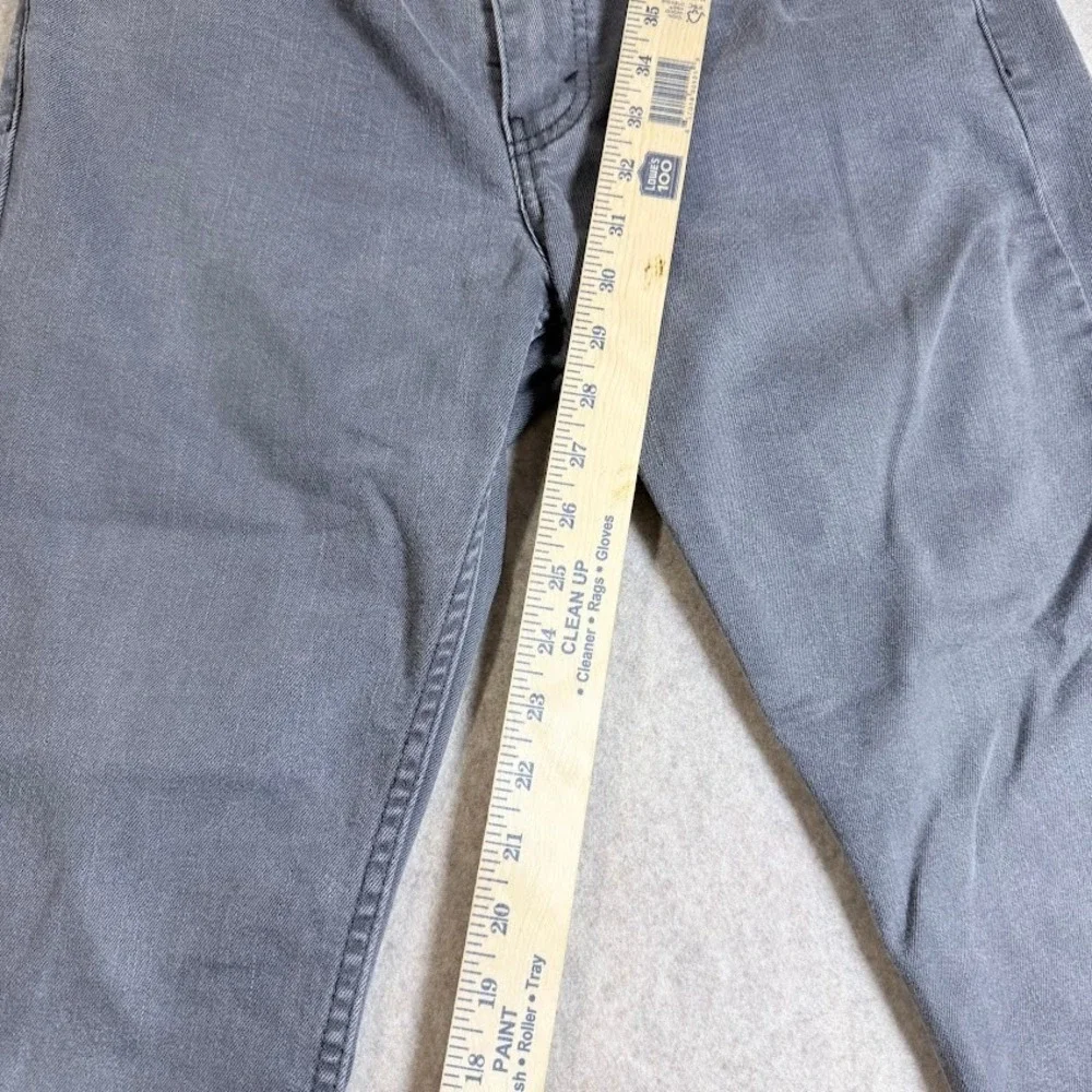 Levi's 511 Slim Fit Jeans Mens 32x32 Gray Cotton Blend Stretch Classic Casual